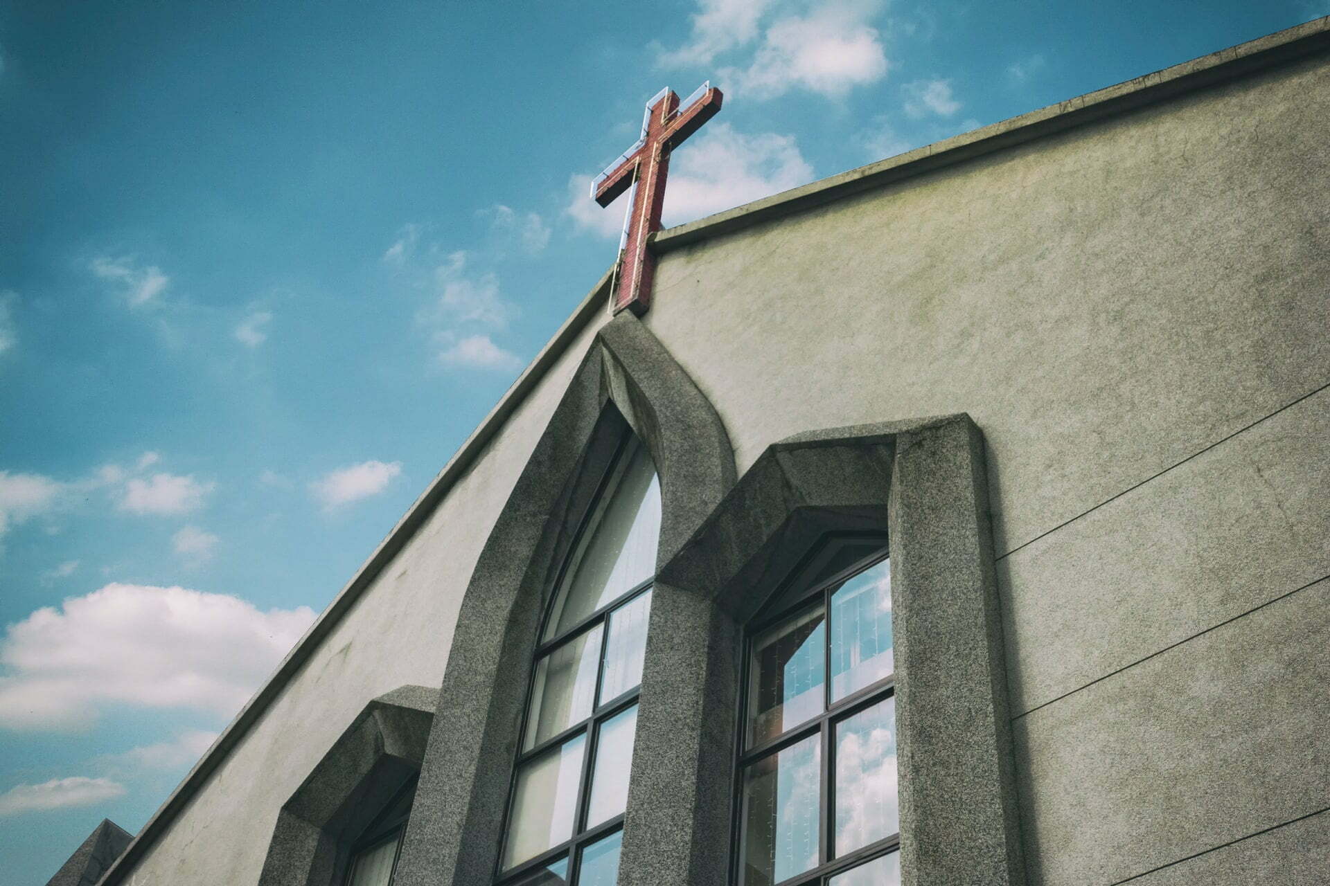 a statue on a building